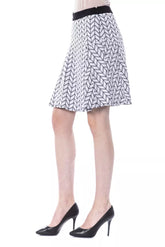 Black Marabou Women's Skirt